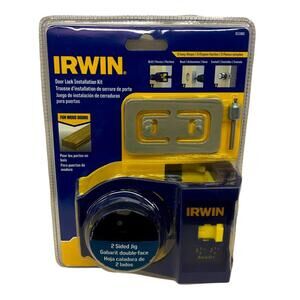 Irwin 3111001 Door Lock Installation Kit All You Need To Install Door Locks BNIP